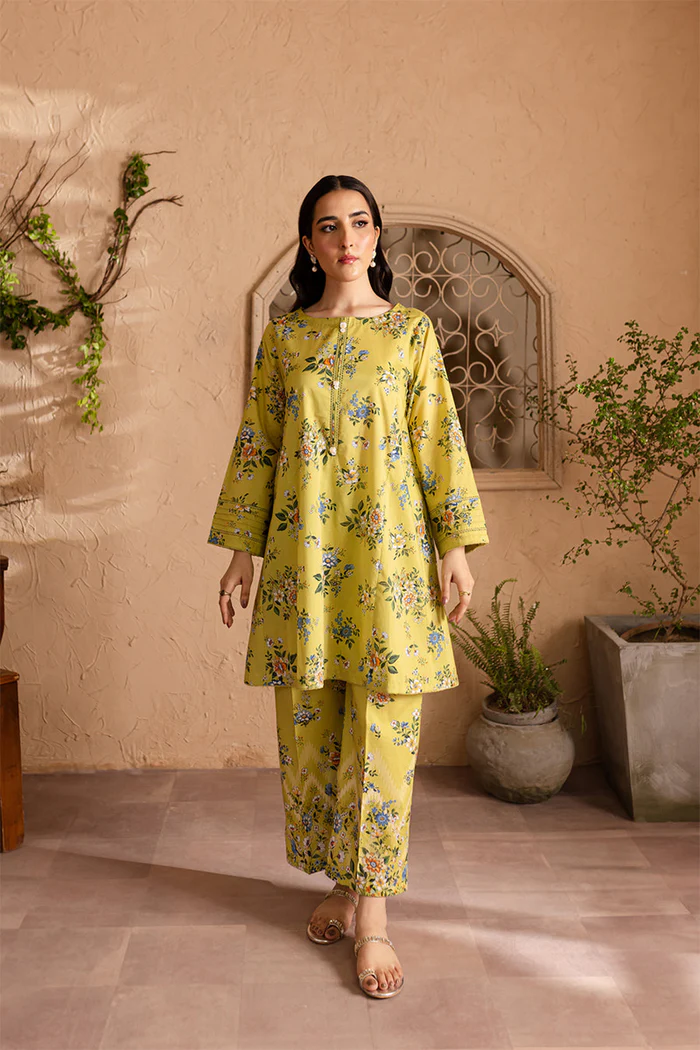 LULUSAR - 2PC DIGITAL SILK PRINTED FA-47